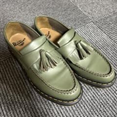【値下げ！】Dr. Martens ADRIAN タッセルローファー グリーンのサムネイル