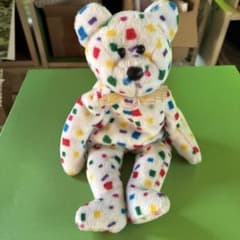送料込みTy Beanie Babies ぬいぐるみ クマ カラフルのサムネイル