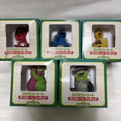 セサミストリート ポリストーンフィギュア 5種セット 90年代 おもちゃ