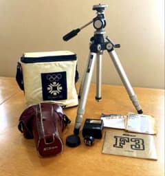 【美品】Nikon F3 35-70mm シャッター　カバー　三脚　バック付き 美品】Nikon F3 35-70mm シャッター カバー 三脚 バック付き - メルカリ