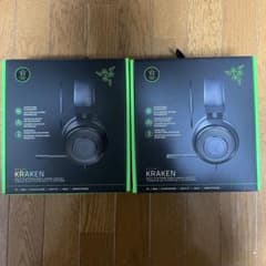Razer Kraken 7.1 ゲーミングヘッドセット ミキサー付き2個セットのサムネイル
