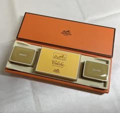 HERMES エルメス 香水石鹸 カレーシュ セット サボン パフュメ ソープ