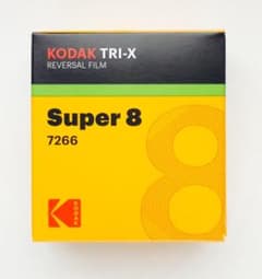 コダック Tri-X 白黒リバーサル スーパー8 映画用フィルム 7266のサムネイル