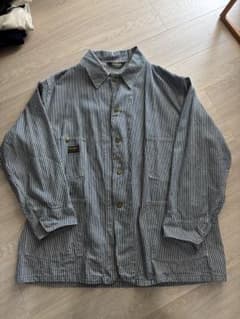 oshkosh ビンテージ ヒッコリー カバーオール 42 70s 80s 70s~80s OSHKOSH B'GOSH ヒッコリー カバーオール - メルカリ