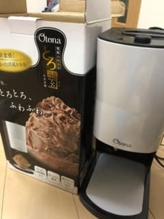 【1.2回のみ使用】電動かき氷　とろ雪のサムネイル
