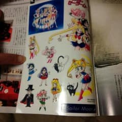 【専用です】FRAU 5月号　セーラームーン原画ステッカーのみのサムネイル
