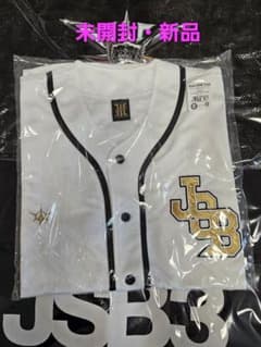 LDH☆ホワイト☆ベースボールシャツ☆JSB 三代目JSB KINGDOM ベースボールシャツ WHITE ☆FC限定 - メルカリ