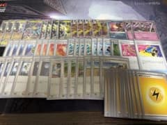 ポケカ引退まとめ売り　雷デッキパーツ一式＋αのサムネイル