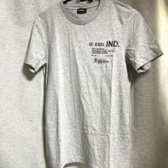 ディーゼルdieselTシャツメンズXXSグレー系レディースokのサムネイル