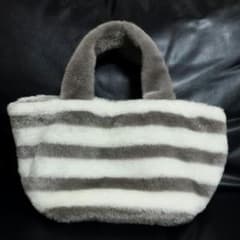 サリー✩様専用  ROOTOTE【ルートート】 ボーダーファーバッグのサムネイル