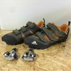 【bullet様専用】adidas spd ビンディングシューズ 【ペダル付き】のサムネイル