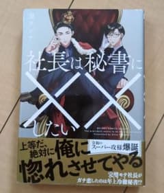 【篁アンナ先生著】『社長は秘書に××したい』のサムネイル