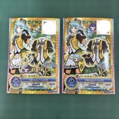 【即購入OK】アイカツカード アウルムスノートップス 2枚セット　サイン付き一枚のサムネイル