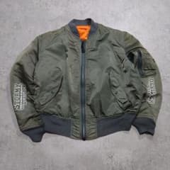 90s DEVILOCK STORMY MA-1 USA製 ALPHA社 L - メルカリ