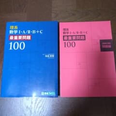 理系数学Ⅰ・A/Ⅱ・B+C 最重要問題100 美品のサムネイル