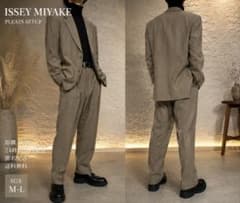 ISSEY MIYAKE PLEATS SETUP セットアップ - メルカリ