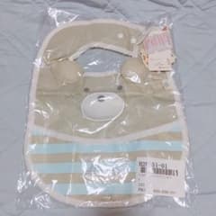 ジェラートピケ ベビー お食事エプロンのサムネイル