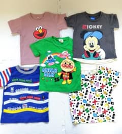 キッズ 半袖Tシャツ 5枚セット まとめ売りのサムネイル