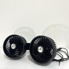 ツインファン USB給電式 クリップ固定タイプ 本体のサムネイル