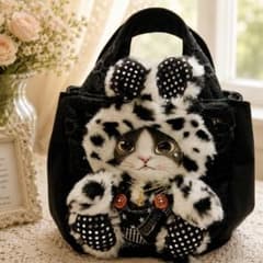 c*。様 コヤンイサムチョン トートバッグ ジョーズ サロペット 猫 可愛い コヤンイサムチョン トートバッグ ジョーズ サロペット 猫 可愛い