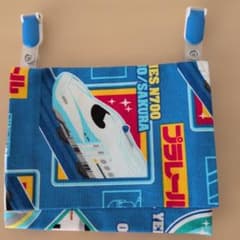 プラレール クリップポケット　移動ポケット　ハンカチポーチ 　トミカ