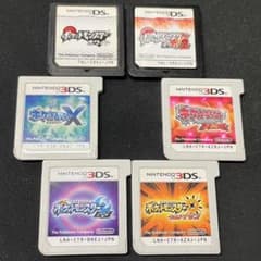 ポケモンロム6種類セットのサムネイル