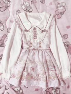 LIZLISA Romantic cosmetics柄 セットアップ ピンク - メルカリ