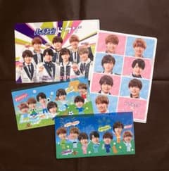 なにわ男子 限定ミニクリアファイル（チケットホルダー）セット - メルカリ