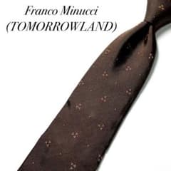 3995✨極美品✨フランコミヌッチ(トゥモローランド) ネクタイ 小紋柄