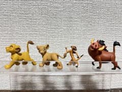 ならぶんです。 ライオン・キング キャラクター4体セットのサムネイル