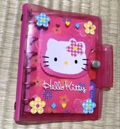 キティ希少　平成レトロ　バインダー　手帳　シール帳　ハローキティ　キティちゃん キティ希少 平成レトロ バインダー 手帳 シール帳 ハローキティ キティ