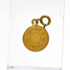 HERMES ゴールドチャーム HERMES エルメス セリエ ペンダントトップ ゴールド チャーム 1610