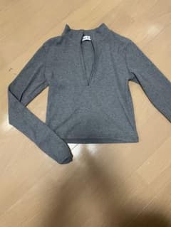 ハーフジップ　トップスのサムネイル