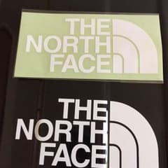 THE NORTH FACE ステッカー『白色』のサムネイル
