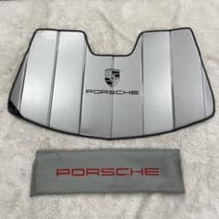 Porsche 純正 サンシェード 991型 フロントガラス用 収納ケース付 Porsche 純正 サンシェード 991型 フロントガラス用 収納ケース付