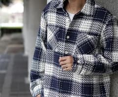 Wax London Whiting オーバーシャツ M チェック バスケット織 - メルカリ