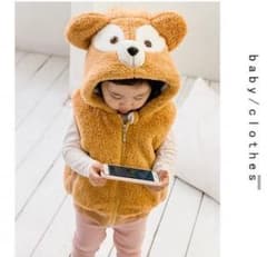 ふわもこ♡ダッフィー風ベストのサムネイル