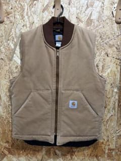 USA製 Carhartt ダックベスト Mサイズ 中綿キルティング カーハート USA製 Carhartt ダックベスト Mサイズ 中綿キルティング カーハート