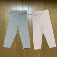 バースデイ  レギンス パンツ　120㎝　２枚セットのサムネイル