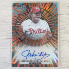 JOHN KRUK 2026 Topps Finest 直筆サインカードのサムネイル