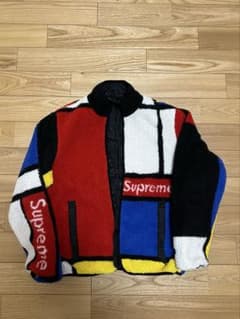 supreme リバーシブル ボアフリース - メルカリ