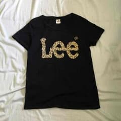 美品 Lee ヒョウ柄 ロゴ Ｔシャツのサムネイル