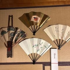 宮脇売扇庵 蝙蝠扇 寿恵廣 扇4 扇立て1 - メルカリ