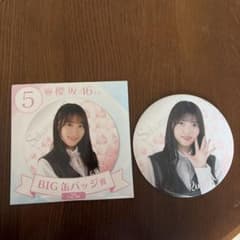 櫻坂46 上村莉菜 BIG缶バッジ賞 櫻坂46くじのサムネイル