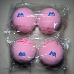 早い者勝ち】ソフトテニス ボール アカエム 4球 ピンク 新品 - メルカリ