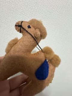 ラクダ(羊毛フェルト)キャメル ハンドメイド ラクダ 羊毛フェルト 手芸 - メルカリ
