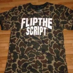 FLIP THE SCRIPT 迷彩Tシャツ ワッフル フリップザスクリプトのサムネイル
