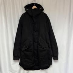 GRIFFIN グリフィン ジップデザイン モッズコートコート 黒L 