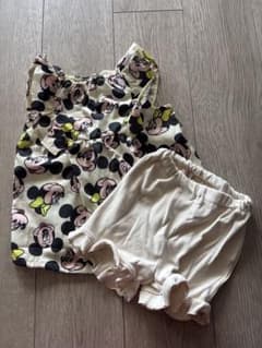 ミニーマウス 総柄トップス フリルパンツ セットのサムネイル