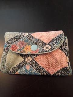 ハンドメイド　ミニポーチのサムネイル